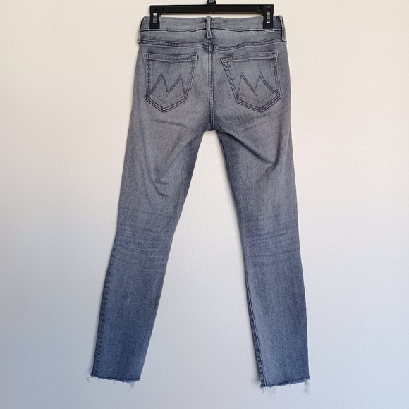 MOTHER - Looker Ankle Fray Jeans- Huntress, Gray Wash, Sold on Revolve - Picture 5 of 16